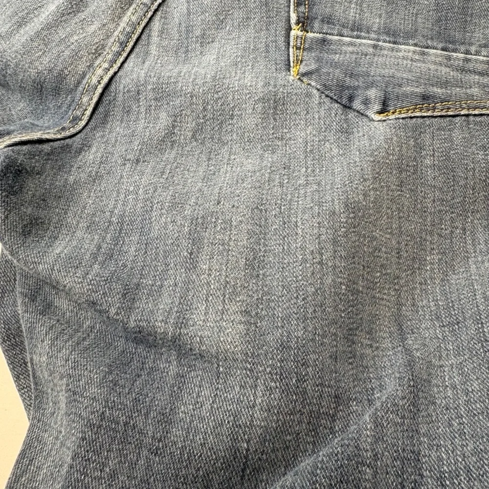 Robert Graham Slim Jim Mens 34 Italian Denim Jeans 100% Cotton Medium Wash